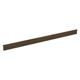 Plinthe ou fileur meuble cuisine L. 240 cm - Noyer Foncé
