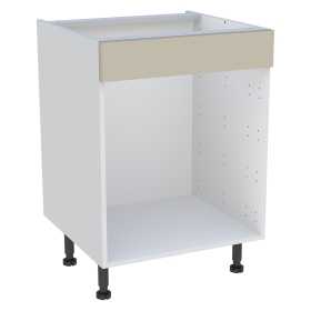 Meuble bas cuisine  H. 87 cm x L. 60 cm - Beige mat