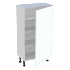 Meuble bas cuisine 1 porte H.115,8 cm x L. 60 cm x P. 36,9 cm - Blanc cadre
