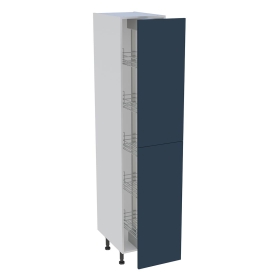 Colonne cuisine 2 portes H.216,6 cm x L. 40 cm - C2P401EX - Bleu nuit mat