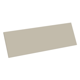 Kit façade meuble cuisine Beige Mat 1 porte H. 28,5 cm L. 89,7 cm