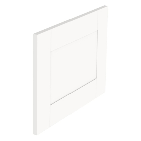 Kit façade meuble cuisine Blanc Cadre 1 porte H. 42,9 cm x L. 59,7 cm
