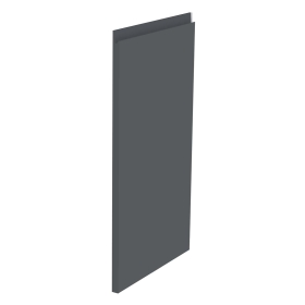Kit façade meuble cuisine Gris Ardoise Mat Sans Poignée 1 porte H. 71,7 cm L. 39,7 cm
