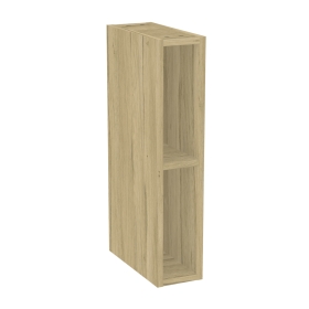 Caisson casier à bouteilles chêne clair  L.15 cm x H. 72cm x P. 35 cm