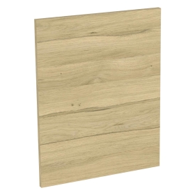 Kit façade meuble cuisine Chêne Clair 1 porte H. 57,3 cm L. 59,7 cm