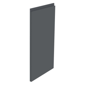 Kit façade meuble cuisine Gris Ardoise Mat Sans Poignée 1 porte H. 71,7 cm L. 44,7 cm