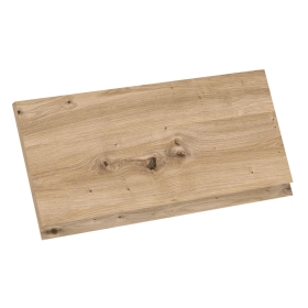 Kit façade meuble cuisine Chêne Naturel Sans Poignée 1 porte H. 28,5 cm L. 59,7 cm