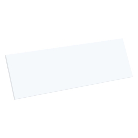 Kit façade meuble cuisine Blanc Mat 1 porte H. 28,5 cm L. 89,7 cm