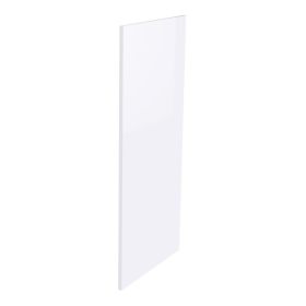 Kit façade meuble cuisine Blanc Brillant 1 porte H. 129,3 cm L. 59,7 cm