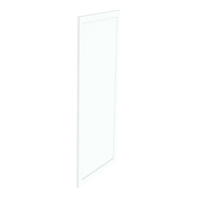 Kit façade meuble cuisine Blanc Cadre 1 porte H. 129,3 cm L. 59,7 cm