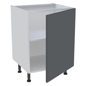 Meuble bas cuisine 1 porte H.87 cm x L. 60 cm - Gris ardoise mat