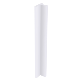 Kit fileur d'angle droit meuble cuisine BLANC BRILLANT - H. 71.7 cm