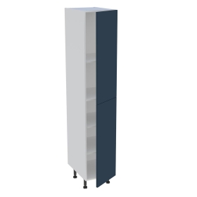 Colonne cuisine 2 portes H.216,6 cm x L. 40 cm - C2P401 - Bleu nuit mat