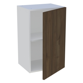 Meuble haut cuisine 1 porte H. 72 cm x L. 45 cm - Noyer foncé