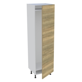 Colonne cuisine 2 portes H.216,6 cm x L. 60 cm - CFR2P602 - Chêne structuré
