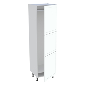 Colonne cuisine 3 portes H.216,6 cm x L. 60 cm - CFR3P60 - Blanc cadre