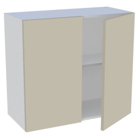 Meuble haut cuisine 2 portes H. 72 cm x L. 80 cm - Beige mat