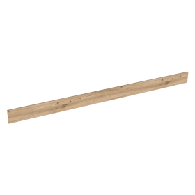 Plinthe ou fileur meuble cuisine L. 240 cm - Chêne naturel sans poignée