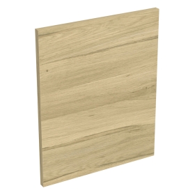 Coté de remplacement meuble haut cuisine sur hotte CHÊNE CLAIR - H. 43.2 cm