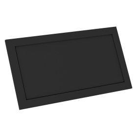 Kit façade meuble cuisine Noir Cadre 1 porte H. 42,9 cm L. 79,7 cm