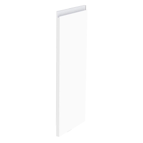 Kit façade meuble cuisine Blanc Mat Sans Poignée 1 porte H. 71,7 cm L. 29,7 cm