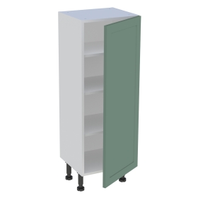 Meuble bas cuisine 1 porte H.115,8 cm x L. 40 cm x P. 36,9 cm - Vert sauge cadre