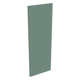 Coté de remplacement meuble haut cuisine grande hauteur VERT SAUGE MAT - H. 100.8 cm