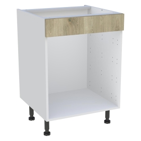 Meuble bas cuisine  H.87 cm x L. 60 cm - Chêne doré