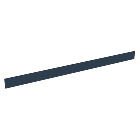 Plinthe ou fileur meuble cuisine L. 240 cm - Bleu nuit mat