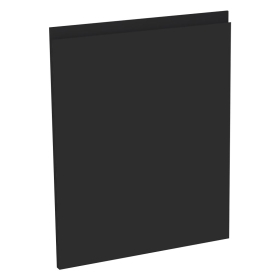 Kit façade meuble cuisine Noir Mat Sans Poignée 1 porte H. 57,3 cm L. 59,7 cm