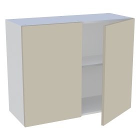 Meuble haut cuisine 2 portes H. 72 cm x L. 90 cm - Beige mat