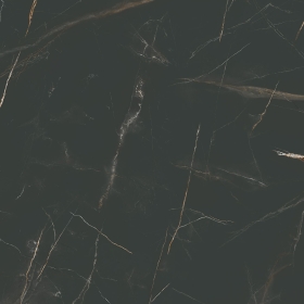 Crédence cuisine stratifiée Marbre Noir - L. 240 cm