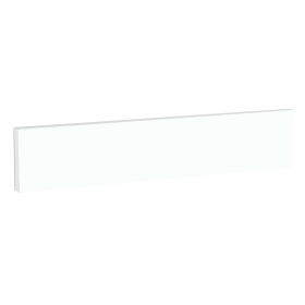 Kit bandeau four meuble cuisine Blanc Cadre 1 bandeau H. 11,8 cm L. 59,7 cm