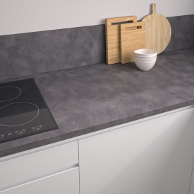 Plan de travail sur mesure Acier