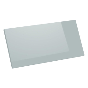 Kit façade meuble cuisine Gris Cendre Brillant 1 porte H. 28,5 cm L. 59,7 cm