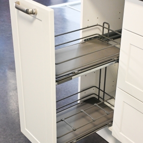 Aménagement extractible pour meuble bas cuisine de 30 cm