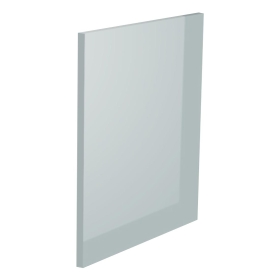 Kit façade meuble cuisine Gris Cendre Brillant 1 porte H. 57,3 cm L. 59,7 cm