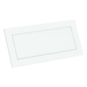 Kit façade meuble cuisine Blanc Cadre 1 porte H. 28,5 cm L. 59,7 cm