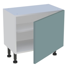 Meuble bas cuisine 1 porte H.58,2 cm x L. 60 cm x P. 36,9 cm - Vert opale mat