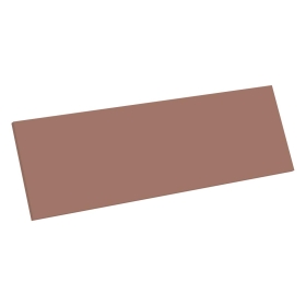 Kit façade meuble cuisine Terracotta Mat 1 porte H. 28,5 cm L. 89,7 cm