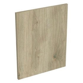 Coté de remplacement meuble haut cuisine sur hotte CHÊNE DORÉ - H. 43.2 cm