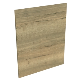 Coté de remplacement meuble bas cuisine CHÊNE STRUCTURÉ - H. 72 cm