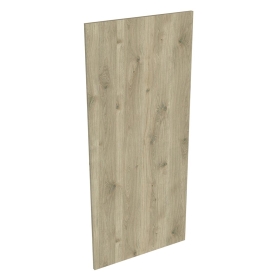 Coté de remplacement demi-colonne cuisine CHÊNE DORÉ - H. 129.6 cm