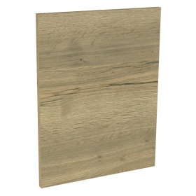 Kit façade 1 porte lave-vaisselle semi-intégrable Chêne Structuré 1 porte H. 57,3 cm L. 44,7 cm