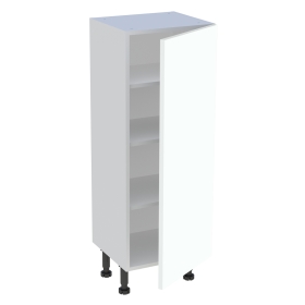Meuble bas cuisine 1 porte H.115,8 cm x L. 40 cm x P. 36,9 cm - Blanc chaud mat