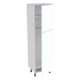 Colonne cuisine 2 portes H.216,6 cm x L. 60 cm - CFR2P601 - Blanc chaud mat