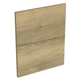 Coté de remplacement meuble haut cuisine sur hotte CHÊNE STRUCTURÉ - H. 43.2 cm