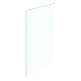 Kit façade meuble cuisine Blanc Chaud Mat 1 porte H. 71,7 cm L. 59,7 cm