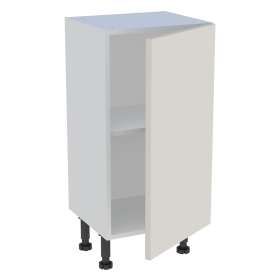 Meuble bas cuisine 1 porte H.87 cm x L. 40 cm x P. 36,9 cm - Lin mat