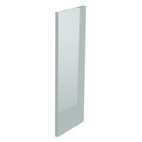 Kit façade meuble cuisine Gris Cendre Brillant 1 porte H. 71,7 cm L. 29,7 cm